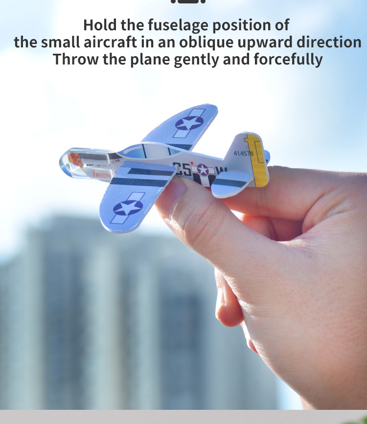 10pcs Airplane Flying Bird Toys Kids Kids Outdoor Playset for Kids Plaything Party Favor Airplanes Carnival Prizes