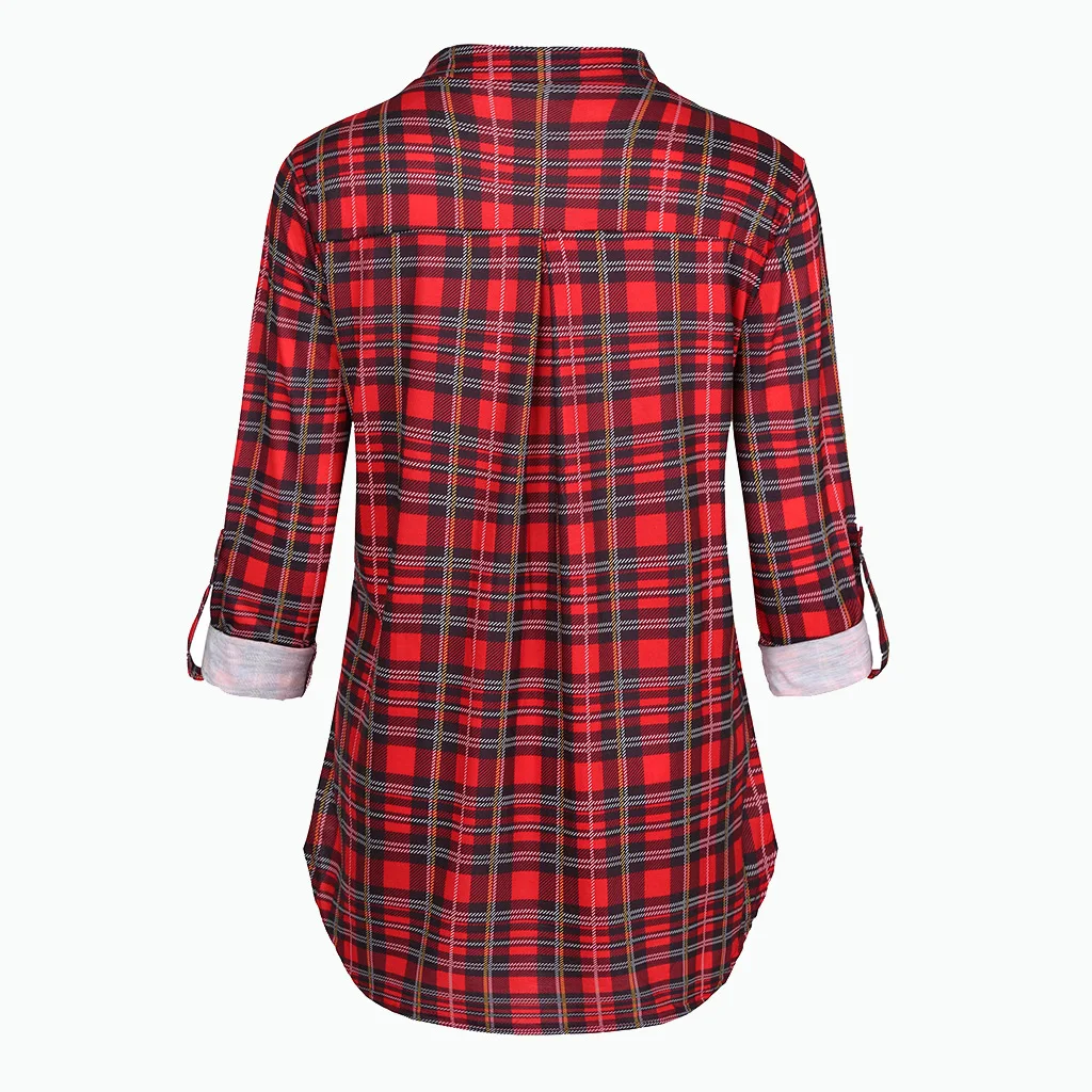 Women's Maternity Breastfeeding T-shirt V-Neck Solid Color Long Sleeve Nursing Tops Clothes for Pregnant Women