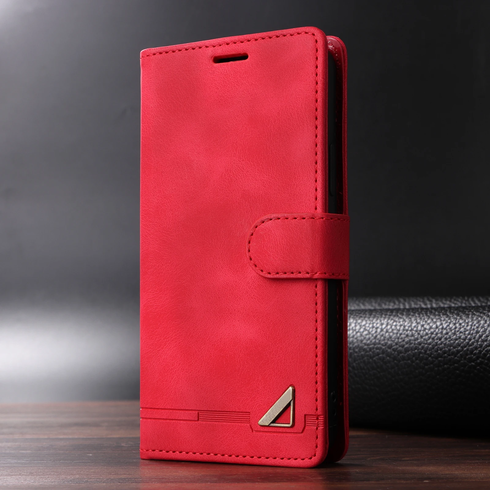 Flip Leather Case For iPhone 18 17 16 Pro Max 15 14 13 12 11 Pro Max 17E Air XR XS Max Luxury Wallet Card Slot Stand Phone Cover