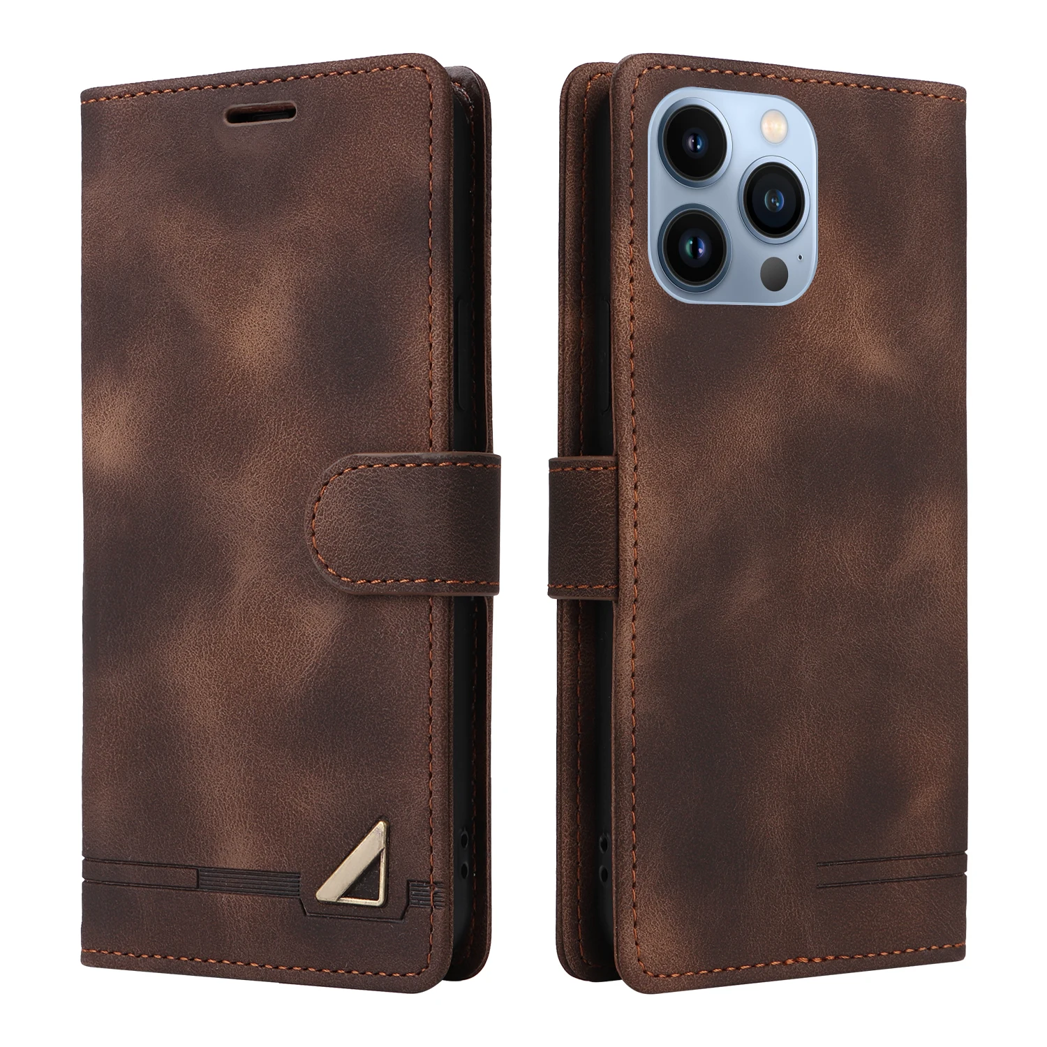 Flip Leather Case For iPhone 18 17 16 Pro Max 15 14 13 12 11 Pro Max 17E Air XR XS Max Luxury Wallet Card Slot Stand Phone Cover