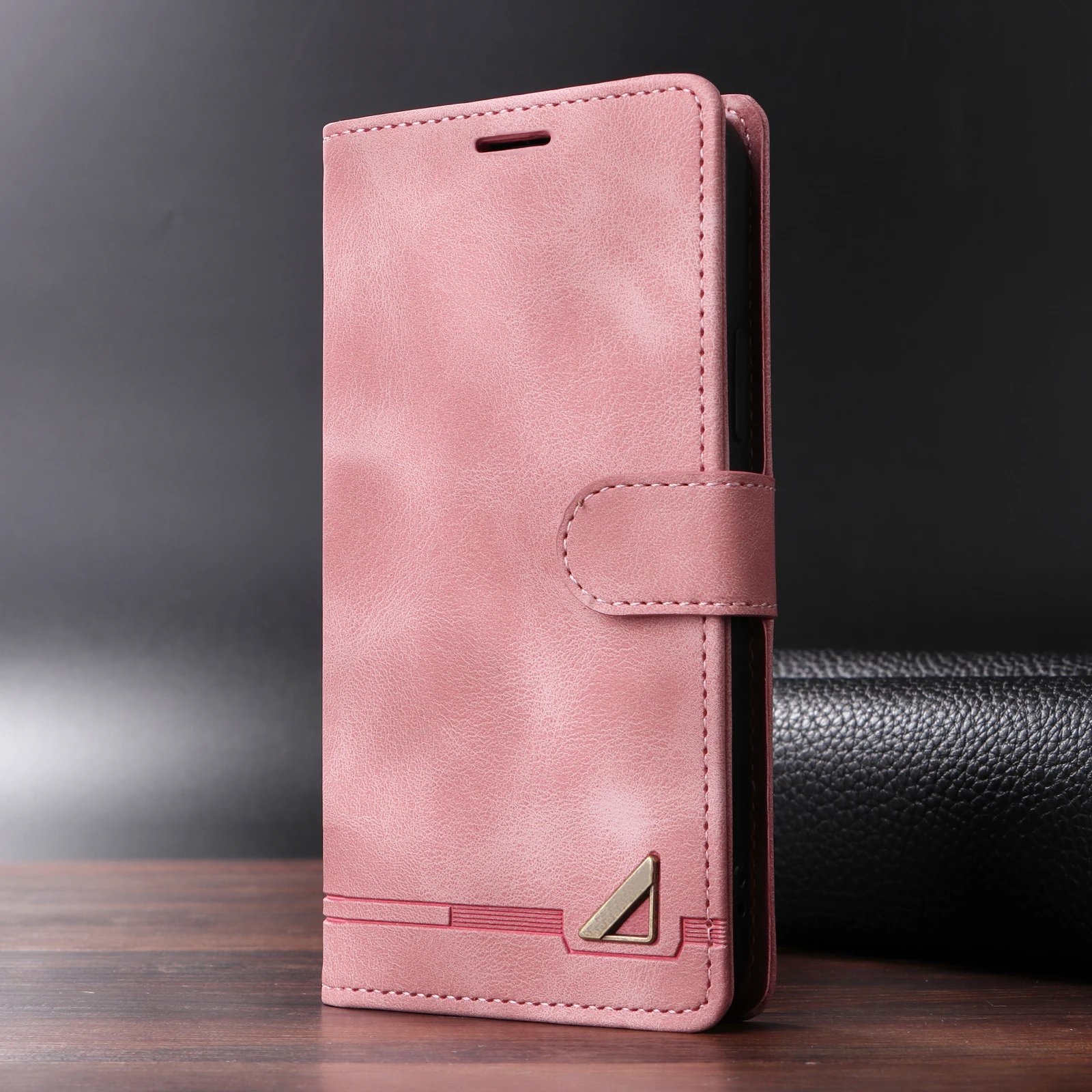 Flip Leather Case For iPhone 18 17 16 Pro Max 15 14 13 12 11 Pro Max 17E Air XR XS Max Luxury Wallet Card Slot Stand Phone Cover