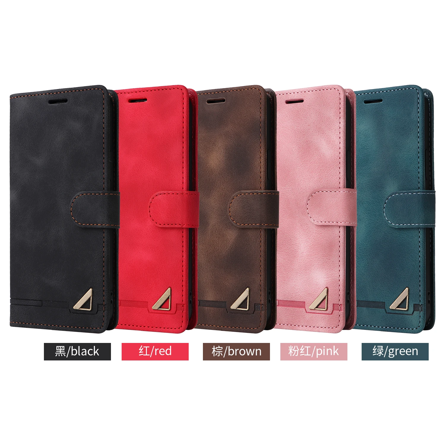 Flip Leather Case For iPhone 18 17 16 Pro Max 15 14 13 12 11 Pro Max 17E Air XR XS Max Luxury Wallet Card Slot Stand Phone Cover