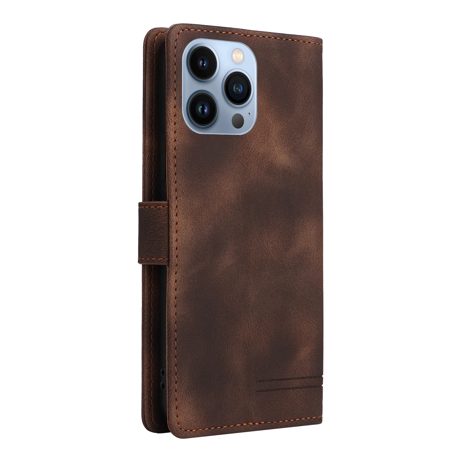 Flip Leather Case For iPhone 18 17 16 Pro Max 15 14 13 12 11 Pro Max 17E Air XR XS Max Luxury Wallet Card Slot Stand Phone Cover