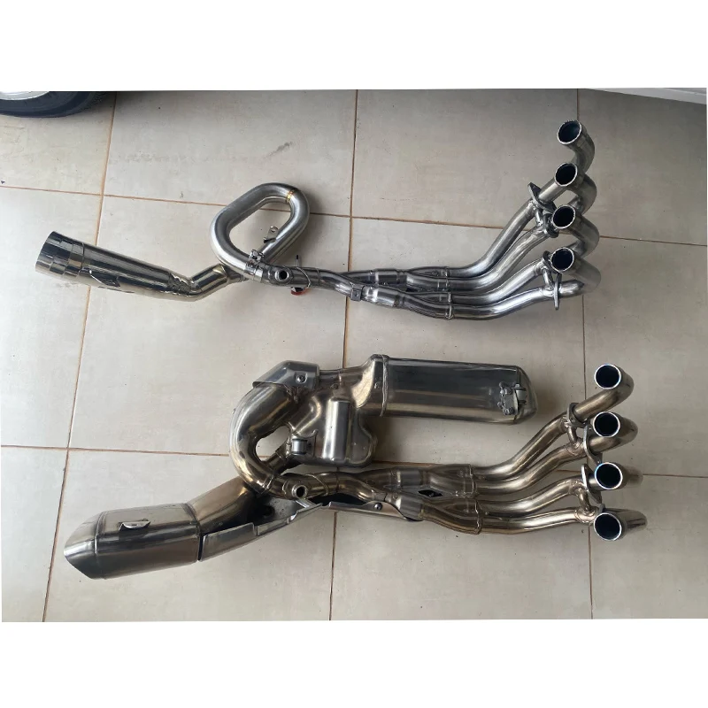 Slip On Motorcycle Exhaust Escape Middle Link Pipe Slip On For Honda CB600F Hornet 600 CBR600F 2007 - 2013 Years Connecting Tube