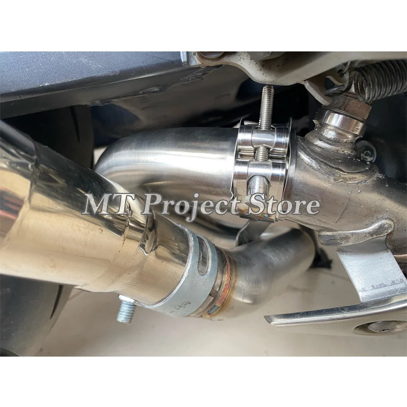 Slip On Motorcycle Exhaust Escape Middle Link Pipe Slip On For Honda CB600F Hornet 600 CBR600F 2007 - 2013 Years Connecting Tube