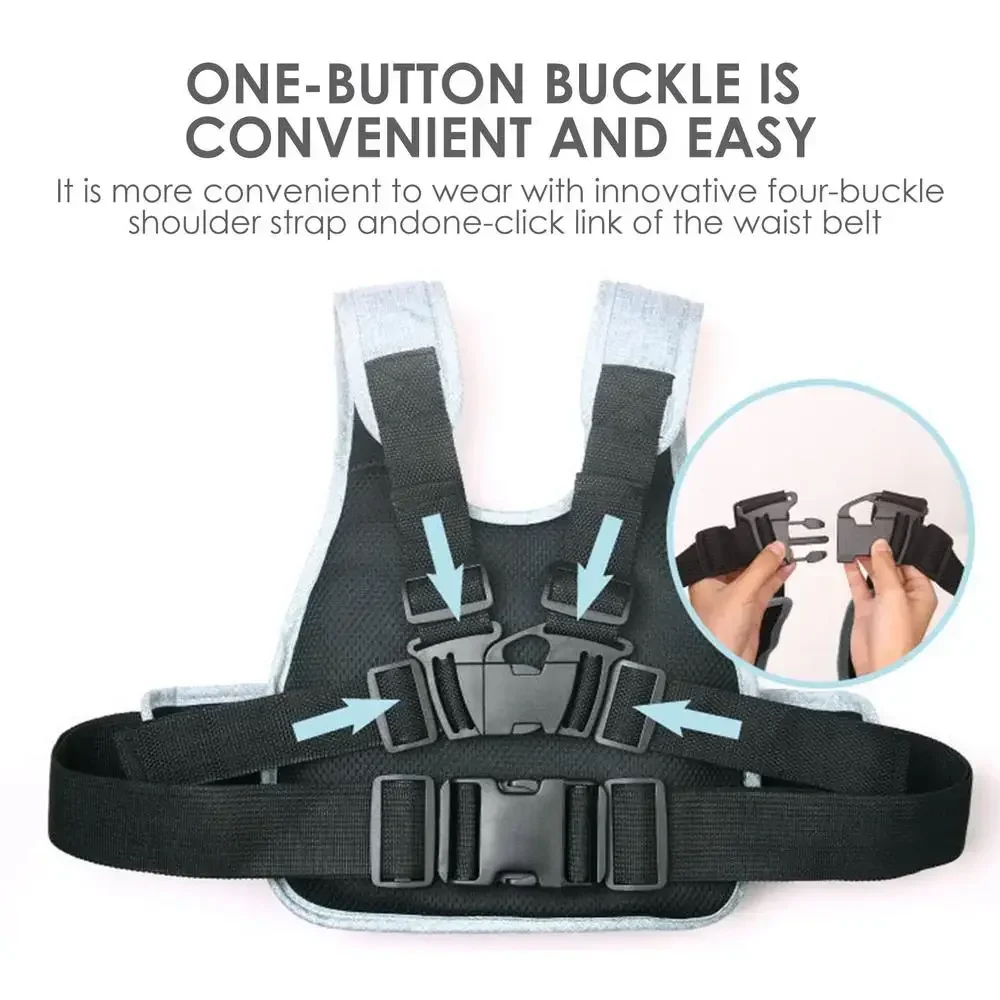 Adjustable Motorcycle Children Security Strap Universal Bicycle Kids Tandem Safety Seat Belt Harness Toddler 2-12 Years Child