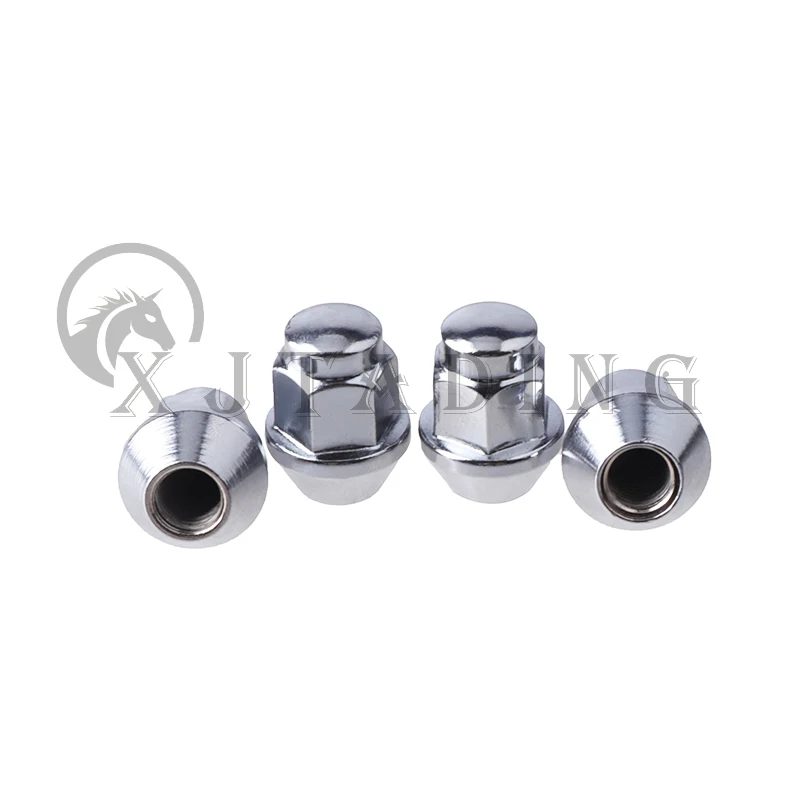 4 Pcs M10x1.25 Spline Screw Wheel Hub Stud & Lug Nut Fit For ATV Go kart UTV Buggy Quad Bike Wheels Mounting Fixing Accessories