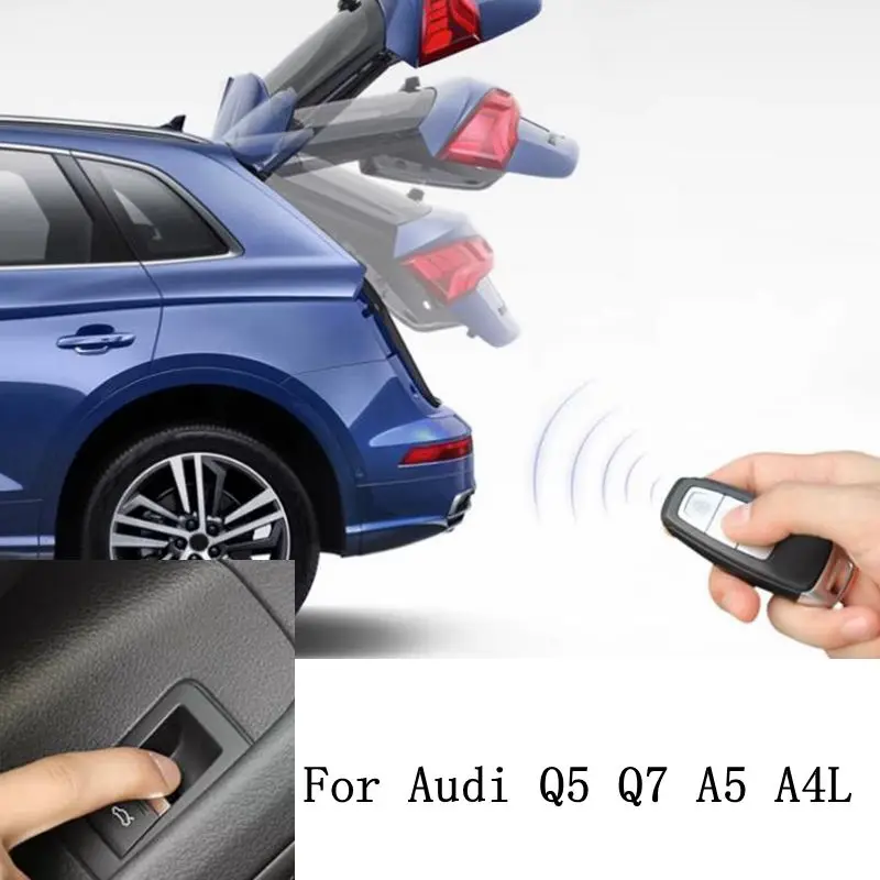 For Audi A4 b8 A4L B9 Electric Tailgate Refitted Intelligent Automatic Lifting Electric Tailgate Lock Module For Key control