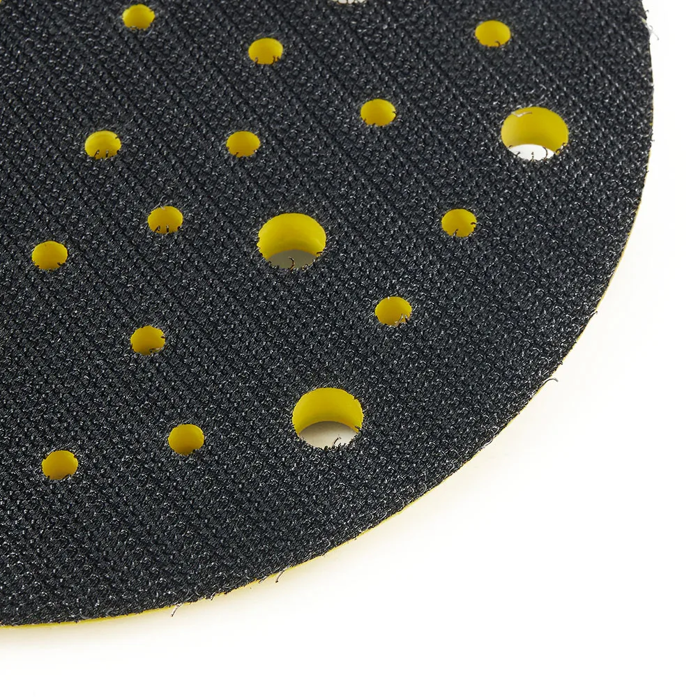 6 In Sander Backing Pad 150mm 52 Holes Hook&Loop Dust Free Sanding Disc 5/16in-24 Sander Polishing Disc Parts Sander Accessories
