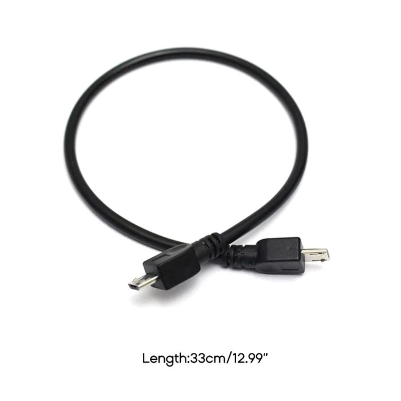 Micro USB Male To Micro USB Male 5 Pin Converter OTG Adapter Data Extension Cable for Keyboards HDD Phone Tablets