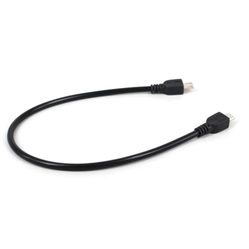 Micro USB Male To Micro USB Male 5 Pin Converter OTG Adapter Data Extension Cable for Keyboards HDD Phone Tablets