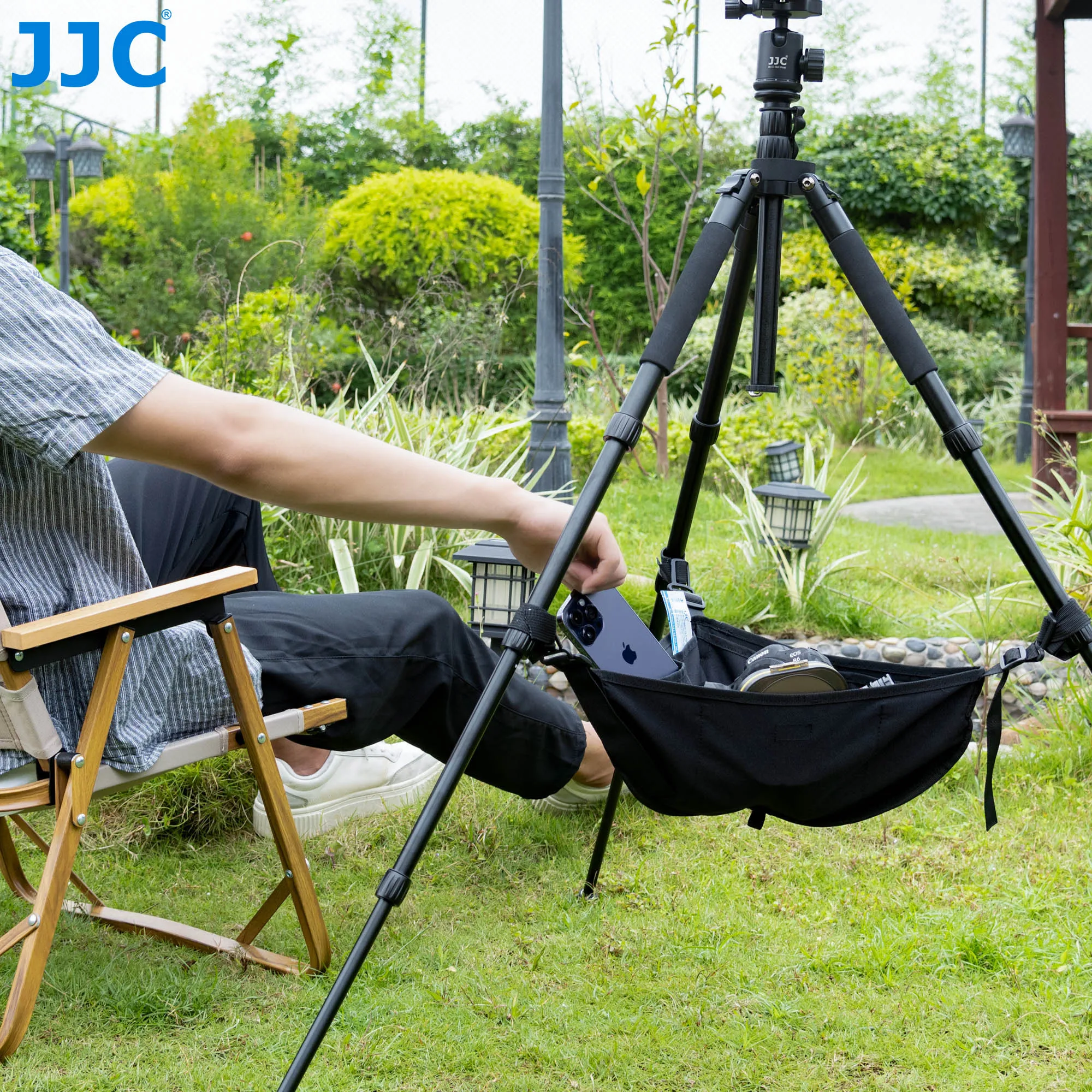 JJC Tripod Weight Stone Bag Heavy Duty Sandbag for Tripod Easel Universal Stand Sand Bag for Stabilizing Photography Accessory