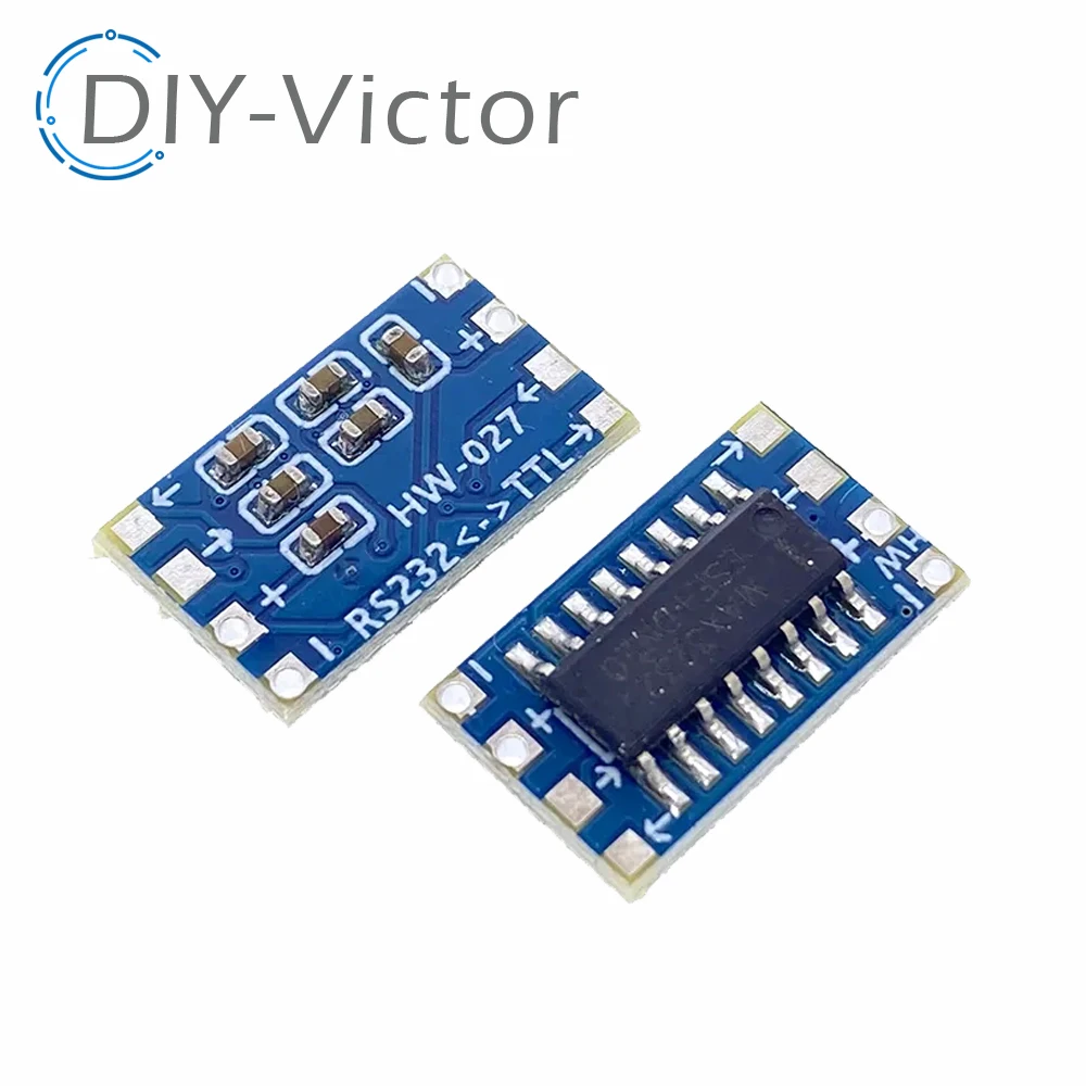 MAX3232 RS232 to TTL Serial Port Converter Module Female DB9 Connector MAX232 Flashing Board