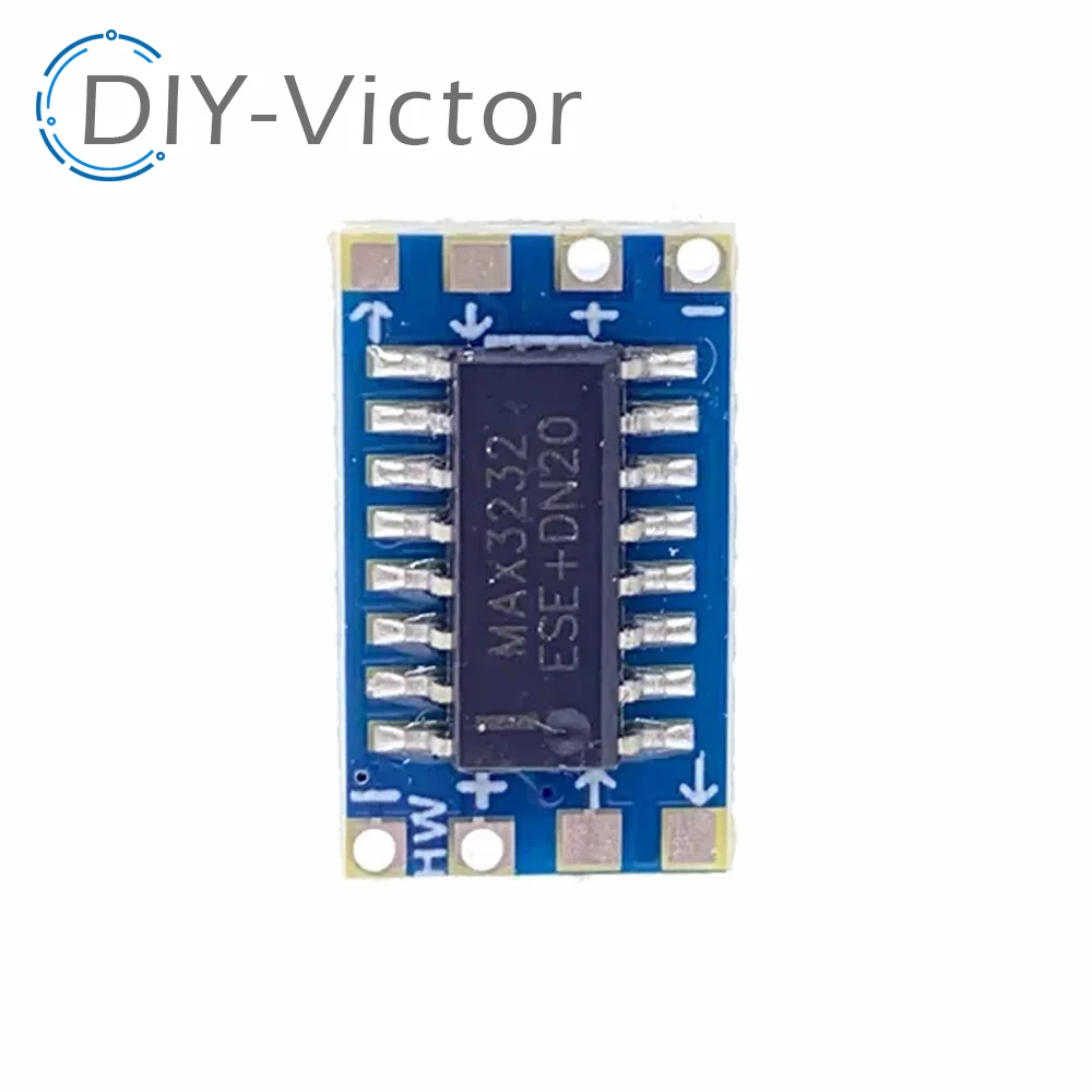 MAX3232 RS232 to TTL Serial Port Converter Module Female DB9 Connector MAX232 Flashing Board