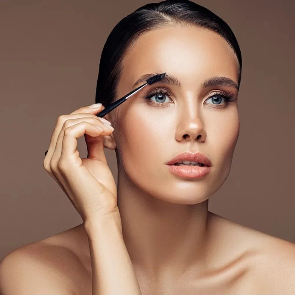 1/10Pcs Soft Eyebrow Brush Eyelash Brush Professional Contouring Eye Brow Eyeliner Makeup Brushes Eyes Blending Cosmetic Brushes