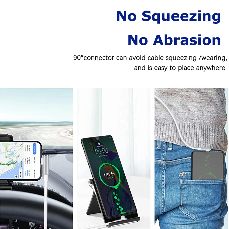 120W 100W 90W For Xiaomi 6A USB Type C Turbo Charge Cable For Mi 14 13 12 Pro Poco F4 GT Redmi Note 13 K60 90 Degree Tipo C Cabo