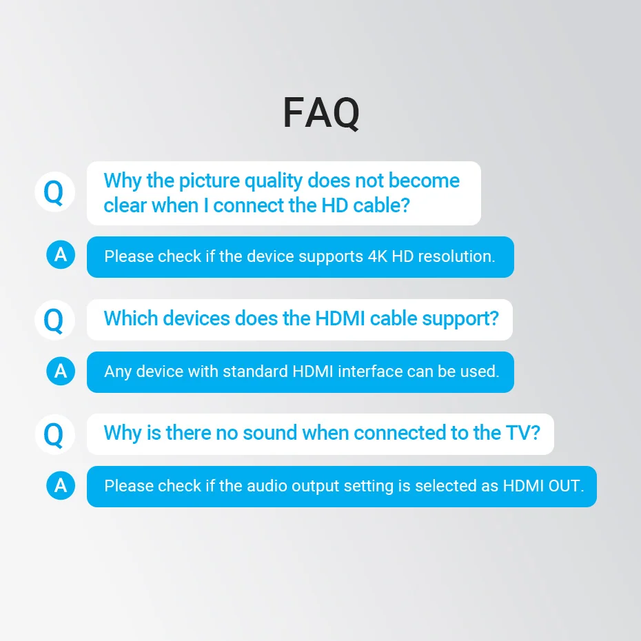 Vention HDMI Cable 4K HDMI 2.0 Cable HDMI 90/270 Degree Angle Adapter for Apple TV PS4 Splitter Video Audio 90 Degree HDMI Cable