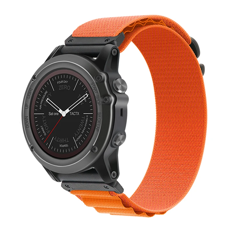 22mm 26mm Nylon Quick Fit Strap for Garmin Fenix 9 7X 8X 8 7 Pro Fenix 6X 6 5X Tactix 8 7 9 Forerunner 965 Enduro 3 Loop Band