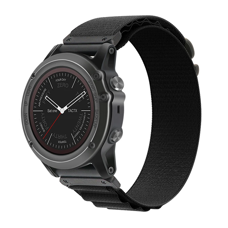 22mm 26mm Nylon Quick Fit Strap for Garmin Fenix 9 7X 8X 8 7 Pro Fenix 6X 6 5X Tactix 8 7 9 Forerunner 965 Enduro 3 Loop Band