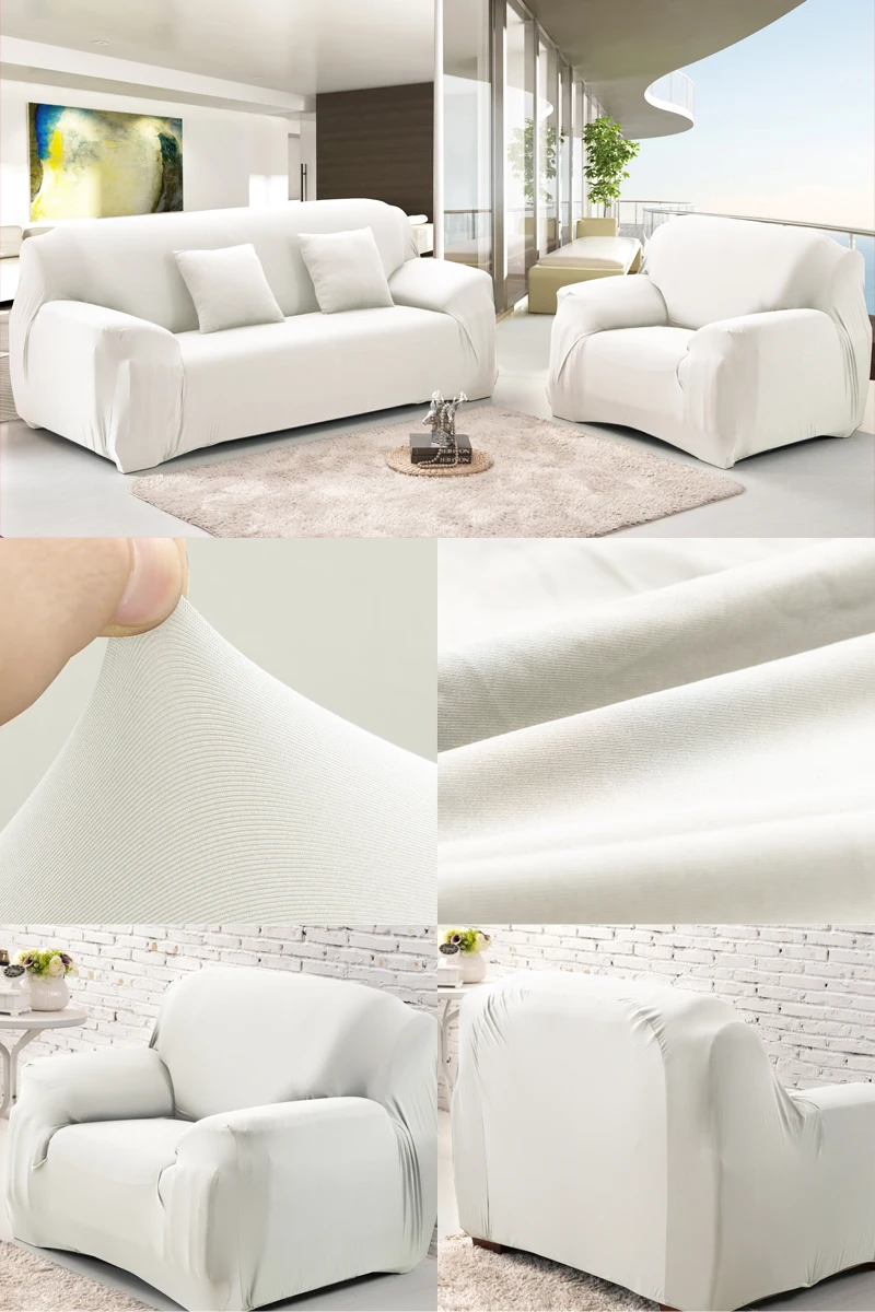 Solid Corner Sofa Covers Couch Slipcovers Elastica Material Sofa Skin Protector for Pets Chaselong Cover L Shape Sofa Armchair