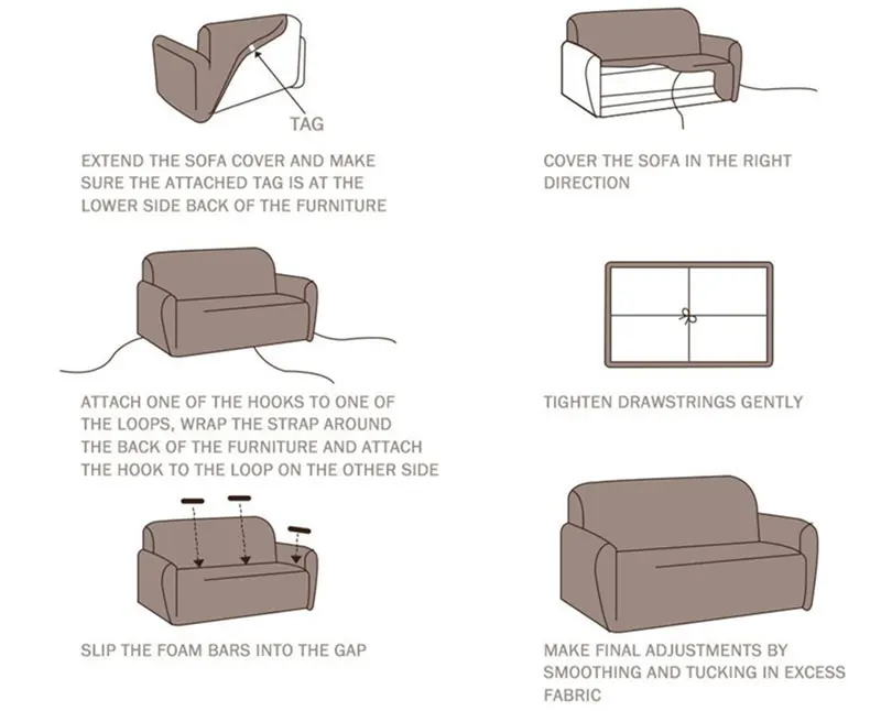 Solid Corner Sofa Covers Couch Slipcovers Elastica Material Sofa Skin Protector for Pets Chaselong Cover L Shape Sofa Armchair
