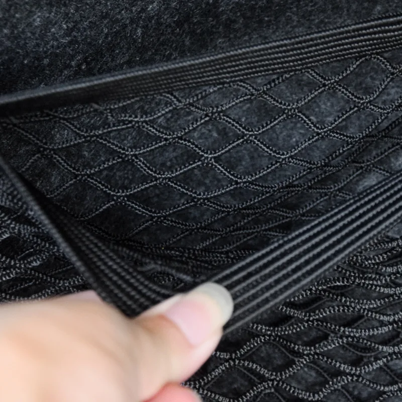 For Volkswagen VW Accessories Polo Golf 3 5 Beetle MK6 MK3 MK4 MK5 Bora CC Passat B6 B5 B7 Car Trunk Box Storage Bag Net sticker