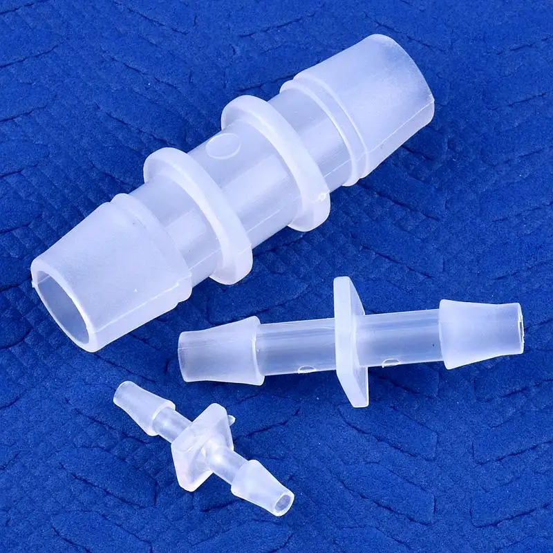 5~200pcs 1.6~15.8mm Equal Dia Direct Connectors Aquarium Tank Air Pump Aerator Hose Pagoda Joint Irrigation Water Pipe Fittings