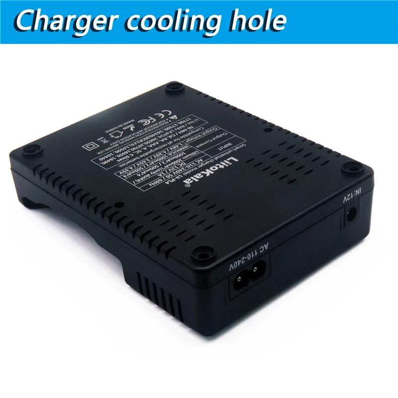 LiitoKala Lii-PD4 LCD Battery Charger for 18650 26650 21700 18350 AA AAA 3.7V/3.2V/1.2V/1.5V lithium NiMH battery 18650 charger