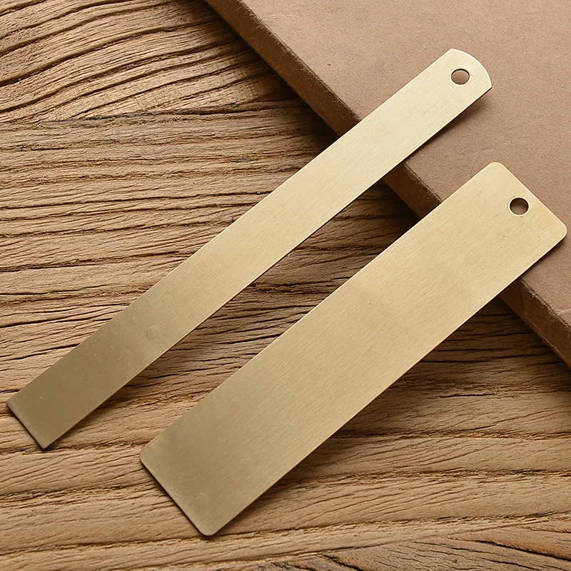Vintage Brass Straight Ruler For Students Creative Metal Triangle Ruler Protractor Stationery Measuring Tool School Supplies New