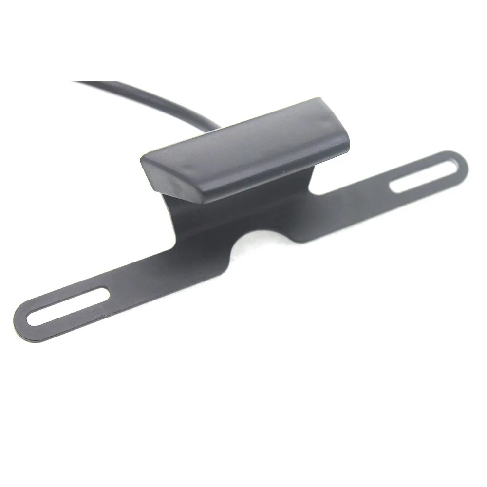 DOT/CE/E-marked 12V Motorbike LED License Number Plate Lights W/License Plate Bracket Holder Universal For Motorcycles