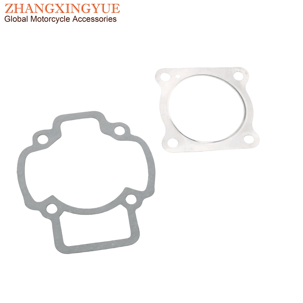 Scooter 50cc 70cc Cylinder Gasket Set For Piaggio Diesis Fly Free Liberty Nrg Power Dt Sfera Typhoon Zip 50 AC 2-Stroke
