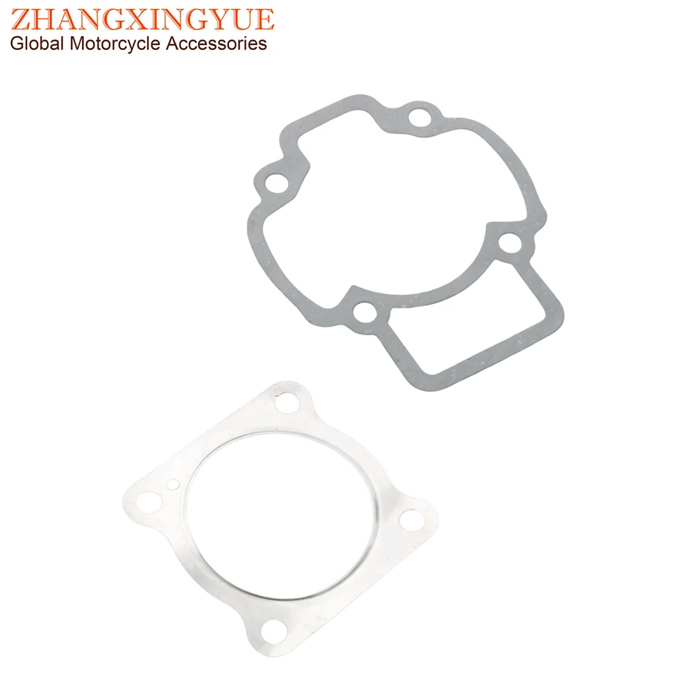 Scooter 50cc 70cc Cylinder Gasket Set For Piaggio Diesis Fly Free Liberty Nrg Power Dt Sfera Typhoon Zip 50 AC 2-Stroke