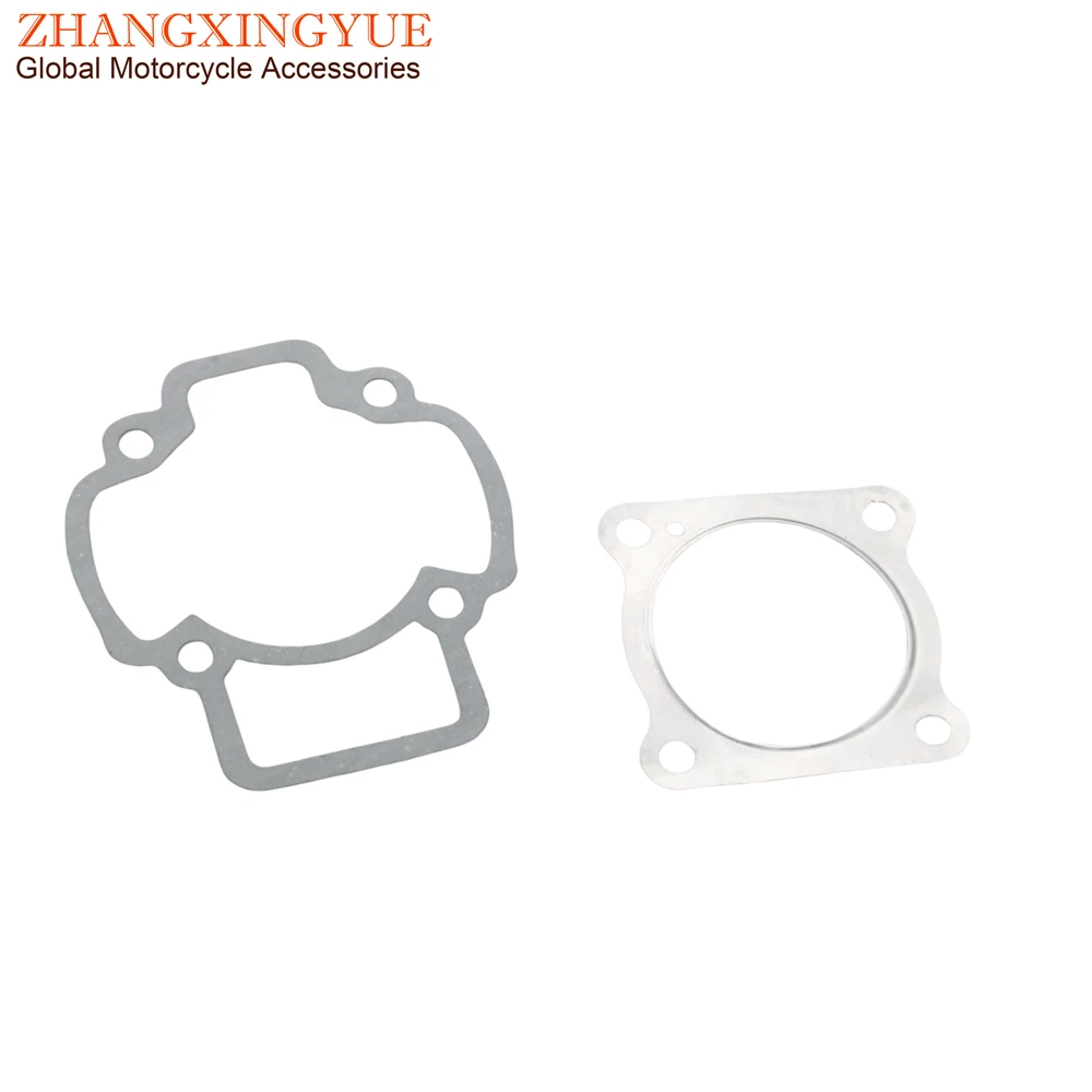 Scooter 50cc 70cc Cylinder Gasket Set For Piaggio Diesis Fly Free Liberty Nrg Power Dt Sfera Typhoon Zip 50 AC 2-Stroke