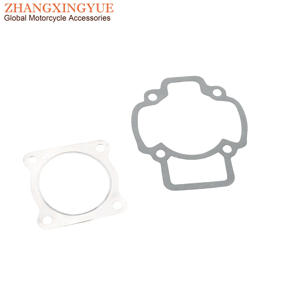 Scooter 50cc 70cc Cylinder Gasket Set For Piaggio Diesis Fly Free Liberty Nrg Power Dt Sfera Typhoon Zip 50 AC 2-Stroke