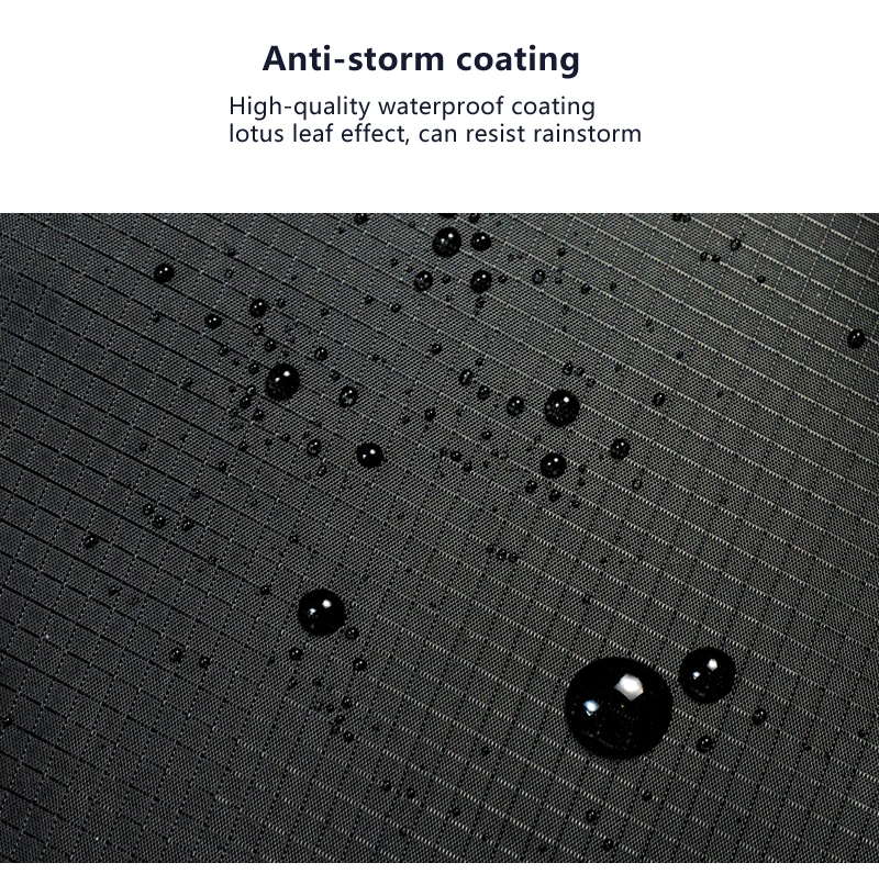 Aricxi tarp 210t polyester Ultralight Tarp Outdoor Camping black silver coating Anti-ultraviolet square hexagon sun shelter tarp