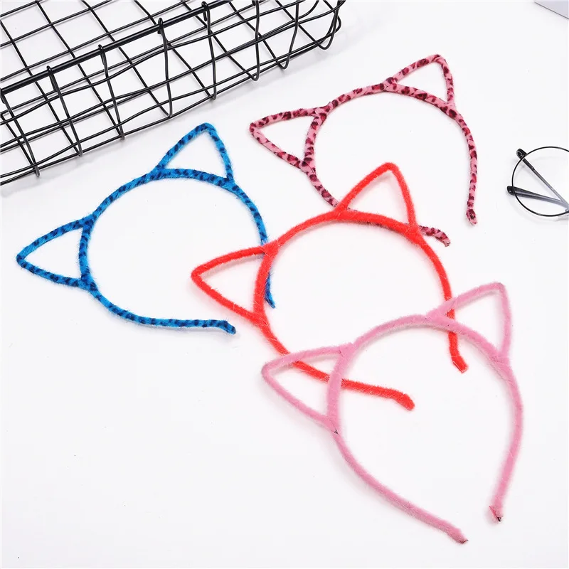 New fashion Harajuku style little devil cat press hair plush cat ears headband