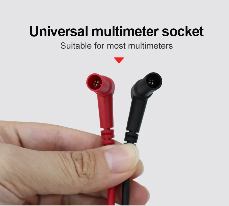 UNI-T Multimeter Test Lead UT-L72 10A 1000V Needle Tip Wire Pen Cable Measuring Probes