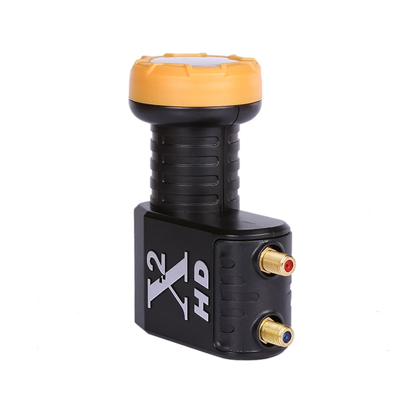 X-Square Ku Band LNB Noise Figure:0.1dB Supper Quality 4k Universal Twin LNB For Satellite TV Receiver Dish TV LNBF