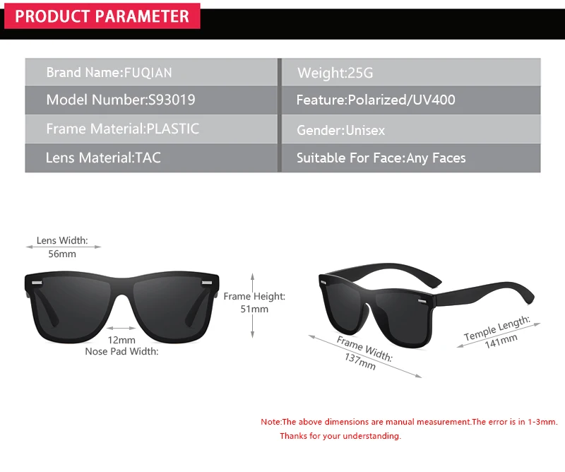 Luxury Square Polarized Sunglasses Men Women Fashion One-piece Sun Glasses Unisex Vintage Mirror Blue Driving Eyewear UV400