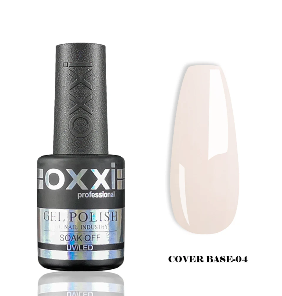OXXI 10ml Natural Base for Gel Varnish Semipermanent Nude Rubber Base Gellac Nails Art Jelly Color UV Nail Base Coat Nail Polish