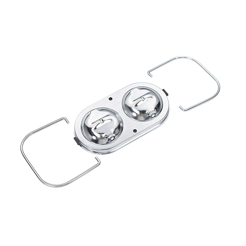 Car Chrome Steel Engine for Chevrolet Corvette 1967-1982 Master Cylinder Cover with Bails Gaskets Cap Replacement Accessories
