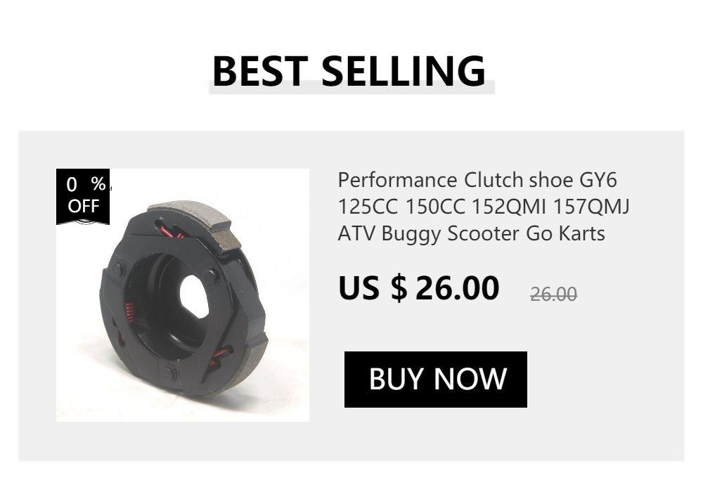 Racing Performance GY6 125CC 150CC 1000N 1500N 2000N Clutch Torque Spring for 152QMI 157QMJ Scooter Moped ATV