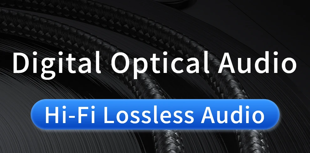 Unnlink SPDIF Optical Audio Cable Digital HIFI 5.1 Toslink Cable for TV Box PS4 Speaker Blu-ray Xbox 360 Amplifier Subwoofer