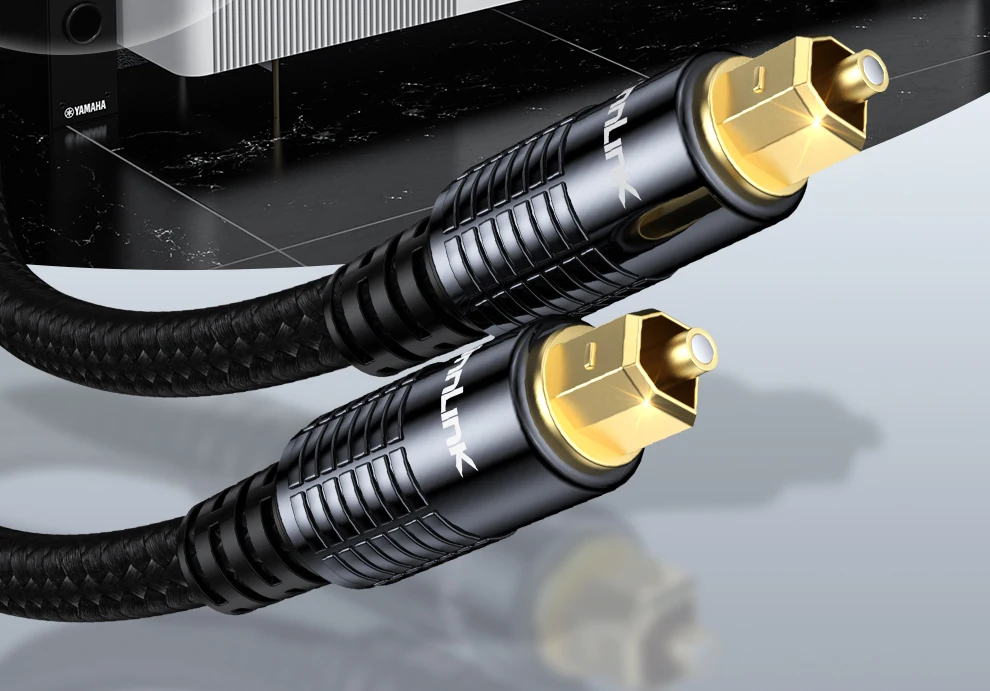 Unnlink SPDIF Optical Audio Cable Digital HIFI 5.1 Toslink Cable for TV Box PS4 Speaker Blu-ray Xbox 360 Amplifier Subwoofer