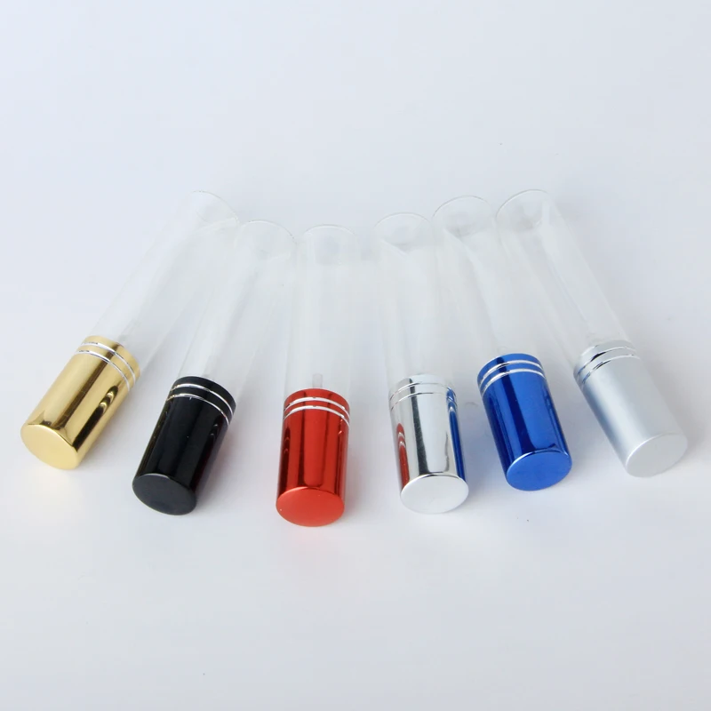 20pcs 50pcs 100pcs 15ml 10ml 5ml Portable Refillable Perfume Bottle Empty Metal Spray Perfume Bottles Atomizer Container Sample
