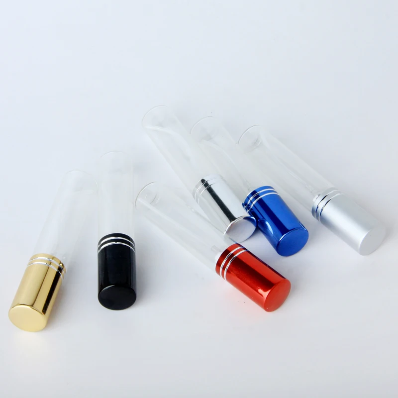 20pcs 50pcs 100pcs 15ml 10ml 5ml Portable Refillable Perfume Bottle Empty Metal Spray Perfume Bottles Atomizer Container Sample