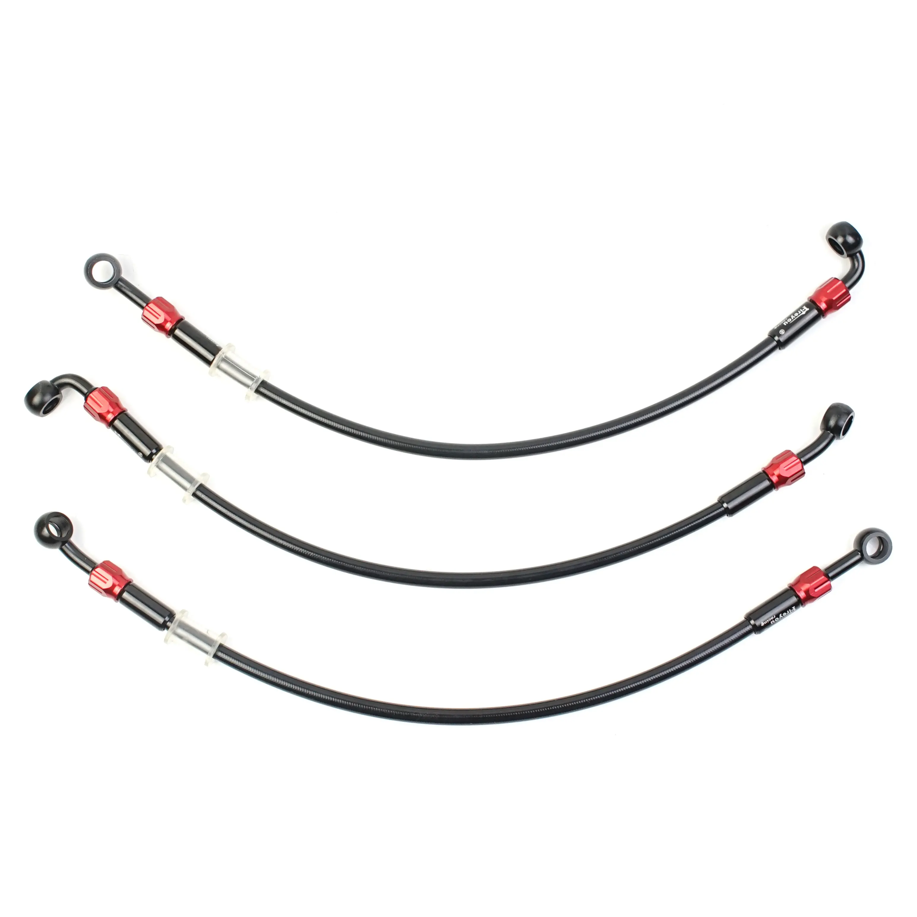 Motorcycle Brake Hose 10mm AN3 Hydraulic Clutch Tube Master Cylinder Brake Oil DOT Pipe Reinforced ATV Dirt Pit Racing Bike