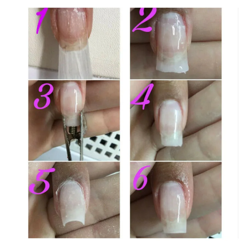 10pcs/set Nail Extension Form for Nails Fiberglass Nails Acrylic Extension Ongle Tips Set Extension Pack Fiber Glass Nail Forms