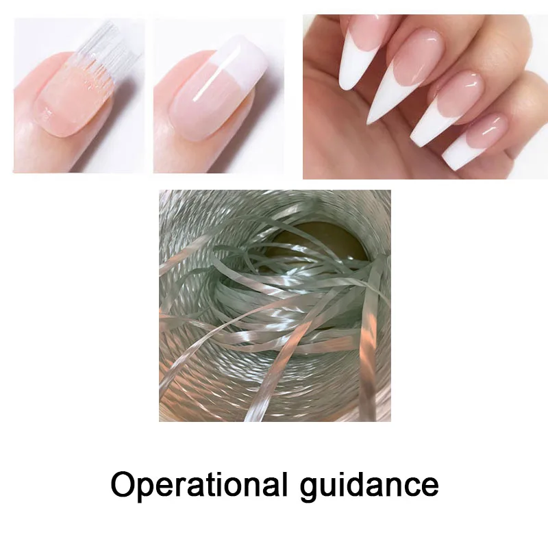 10pcs/set Nail Extension Form for Nails Fiberglass Nails Acrylic Extension Ongle Tips Set Extension Pack Fiber Glass Nail Forms