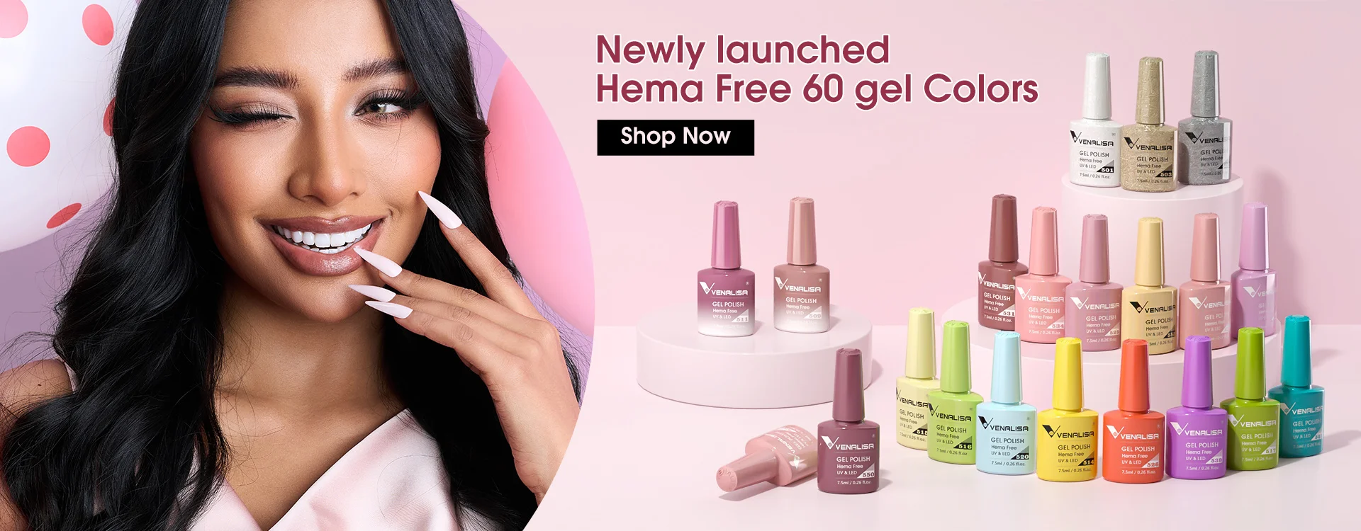 Venalisa TPO FREE Tempered Top Coat Nail Paint Gel Platinum Gel Polish Nail Soak Off UV LED Gel Polish Nail Lacquer Varnishes